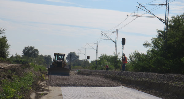 Primer ugradnje geomreže na slabonosivom podtlu